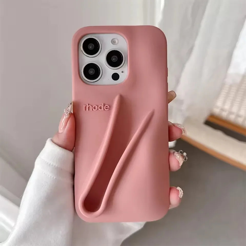 Autumn Ribbon Toast Raspberry Espresso Vanilla Lip Gloss Case For iPhone 17 16E 16 12 13 14 15 11 Pro Max Plus Phone Cover