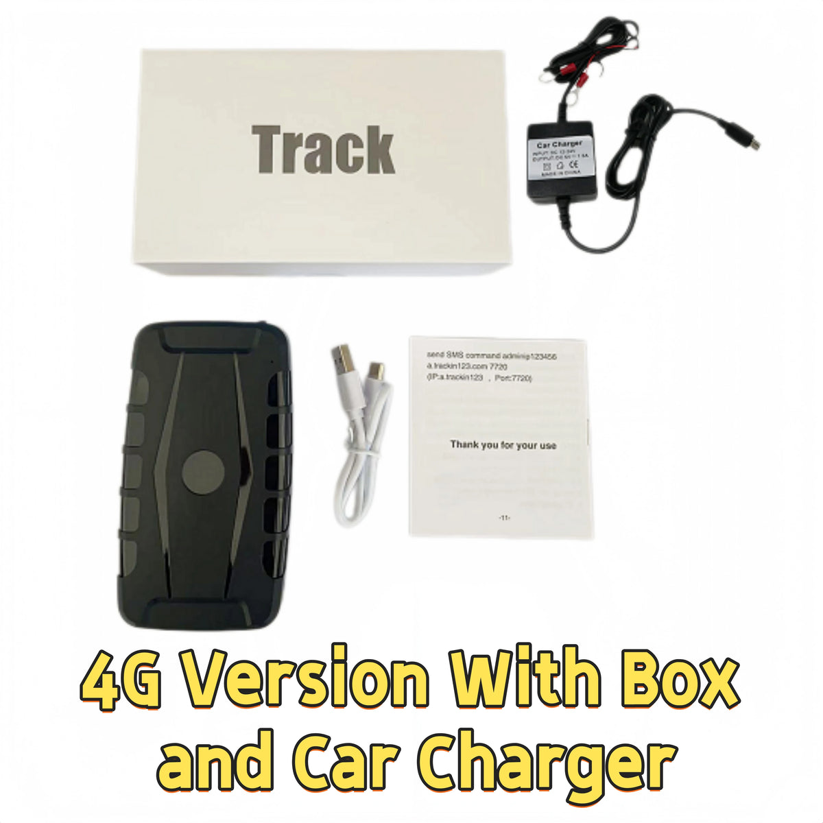 TK918 10000mAh Battery 4G GPS Tracker Car Locator GPS 4G Positioners 10000mAh Magnetic Real Time for Car Motorcycle Free APP