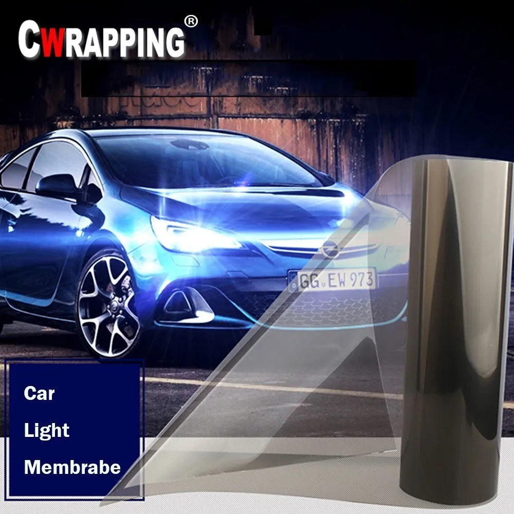 Car Stickers Car Light Film Smoke Fog Light Headlight Taillight Tint Vinyl Film Sheet Stickers Waterproof Body Film Auto Styling