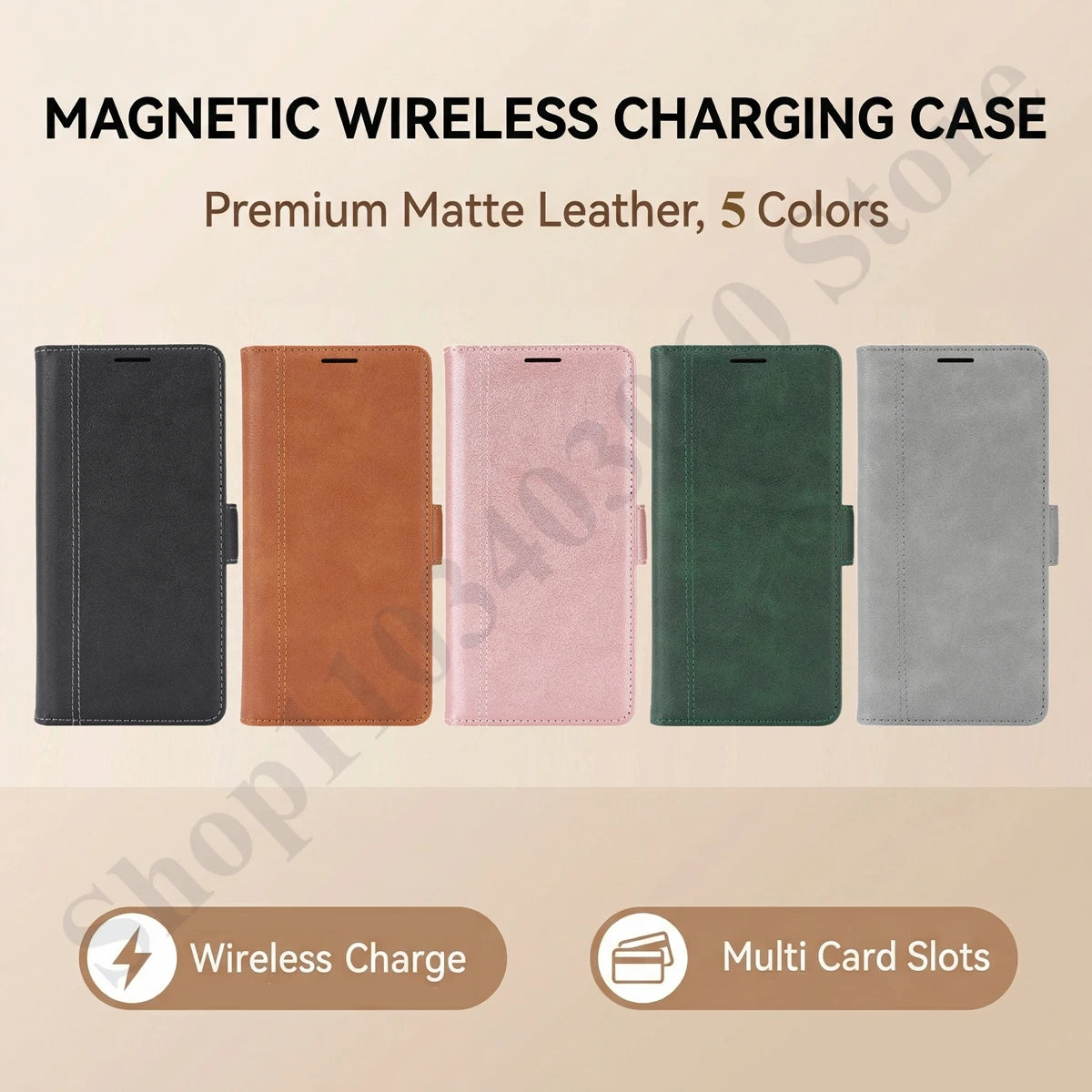 2 In 1 Leather Flip Case For Google Pixel 9 9pro 9A 10 10pro Pro XL 10A Cash Card Slots Holder Wireless Charging Phone Cover