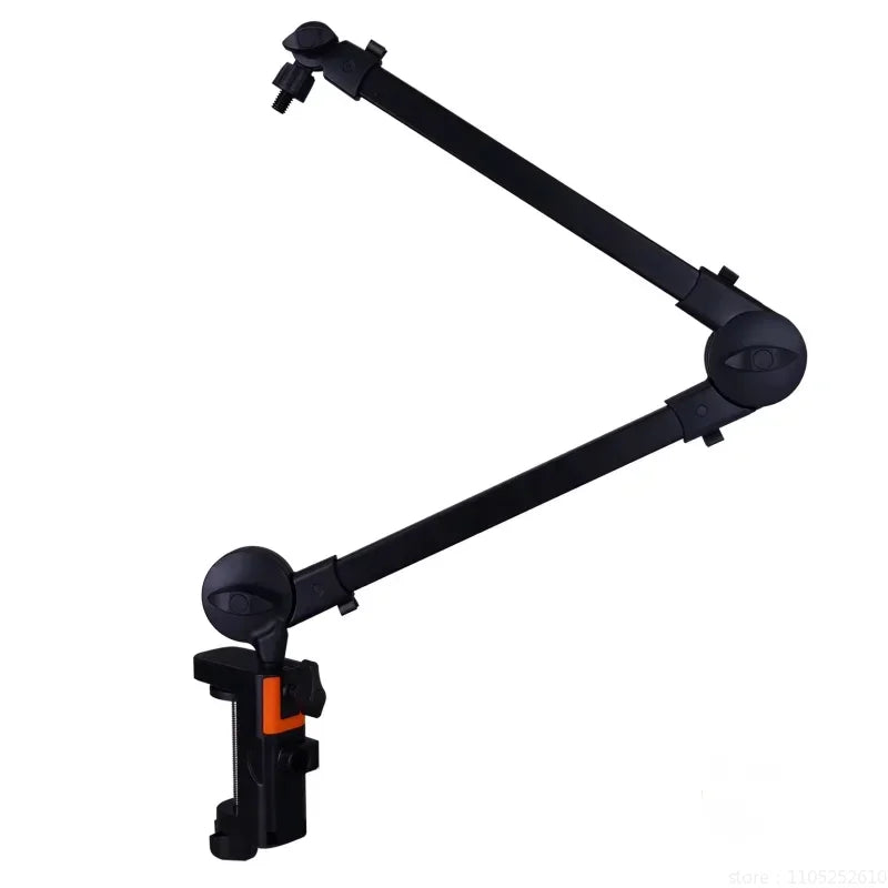 Microphone Support Spring-Free Microphone Cantilever Holder Foldable Stand Live Broadcast Stand Desktop Stand Long Arm Bracket