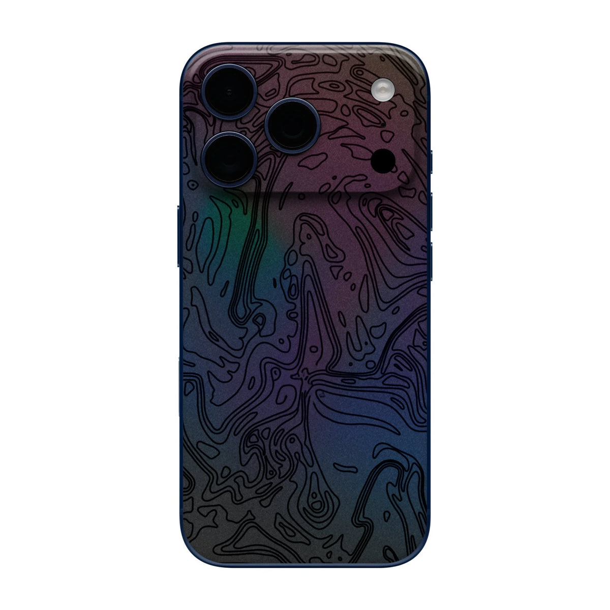 For Apple iPhone 17 16 15 14 IPhon17e 16e Full Body Colorful Wrap Decal Skin Plain Color Rear Protective Sticker Film