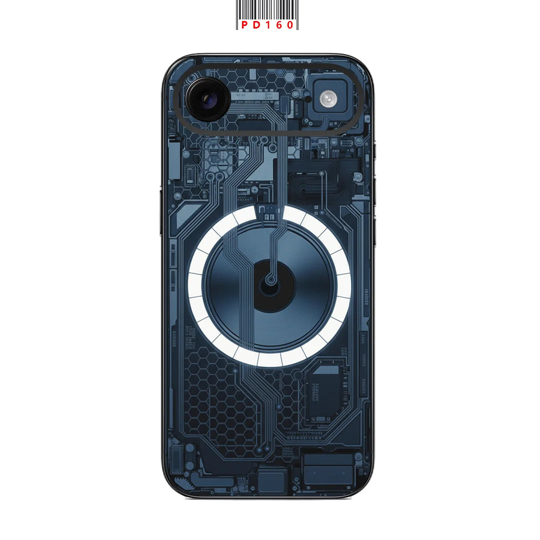 For Apple iPhone 17 Air Full Body Back Cover Decal Skin 3D Town Rear Protective Sticker Film For iPhone Air