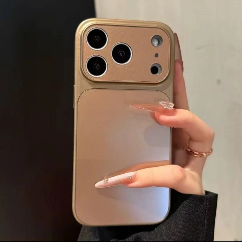 Original Machine Color Instant Transform Series Case For IPhone 13 14 15 16 17 Pro/Pro Max AG Frosted Backplane Shockproof Cover