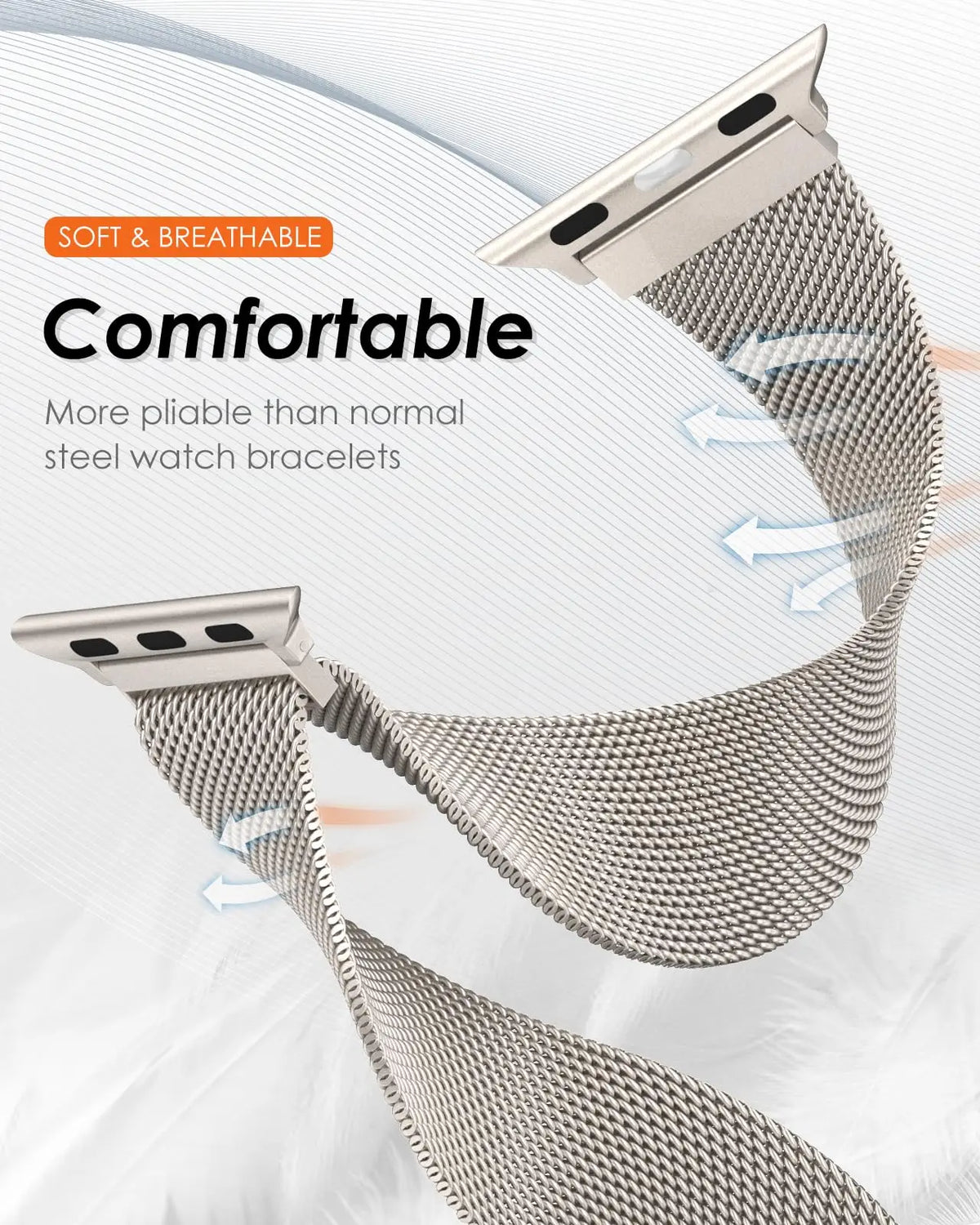 Milanese Strap For apple Watch Bands 44mm 40mm 45mm 49mm 41mm 42 44 46 mm Bracelet Correa iwatch Series 11 10 9 SE 7 8 Ultra3 2