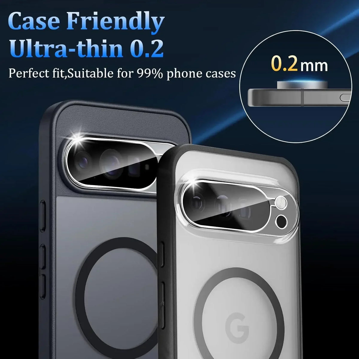 Camera Lens Protector for Google Pixel 10 9 8 7 Pro Camera Tempered Glass Len Protective Films for Pixel 10 9 Pro XL Pixel10 Pro