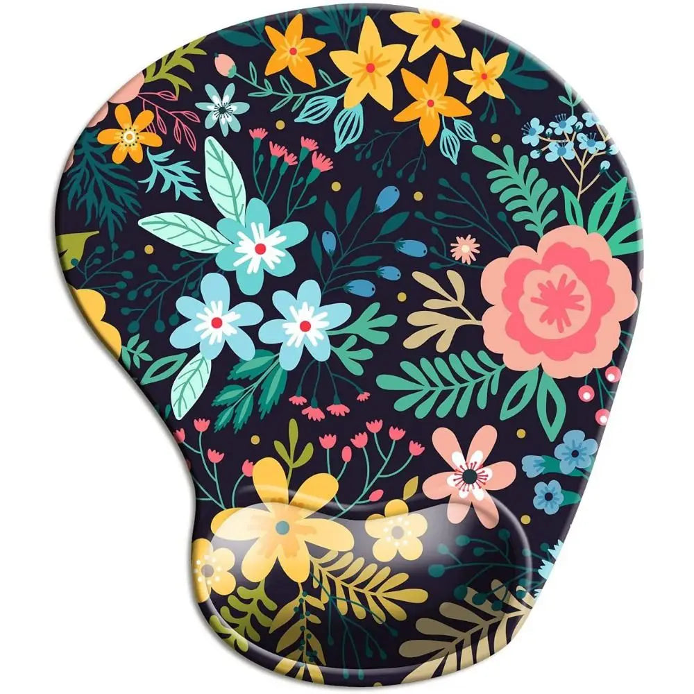 Silicone Wrist Rest Mouse Pad Ergonomic Hand Support Non Slip Gaming Mice Mat Home Office Table Mousepad For Laptop Computer