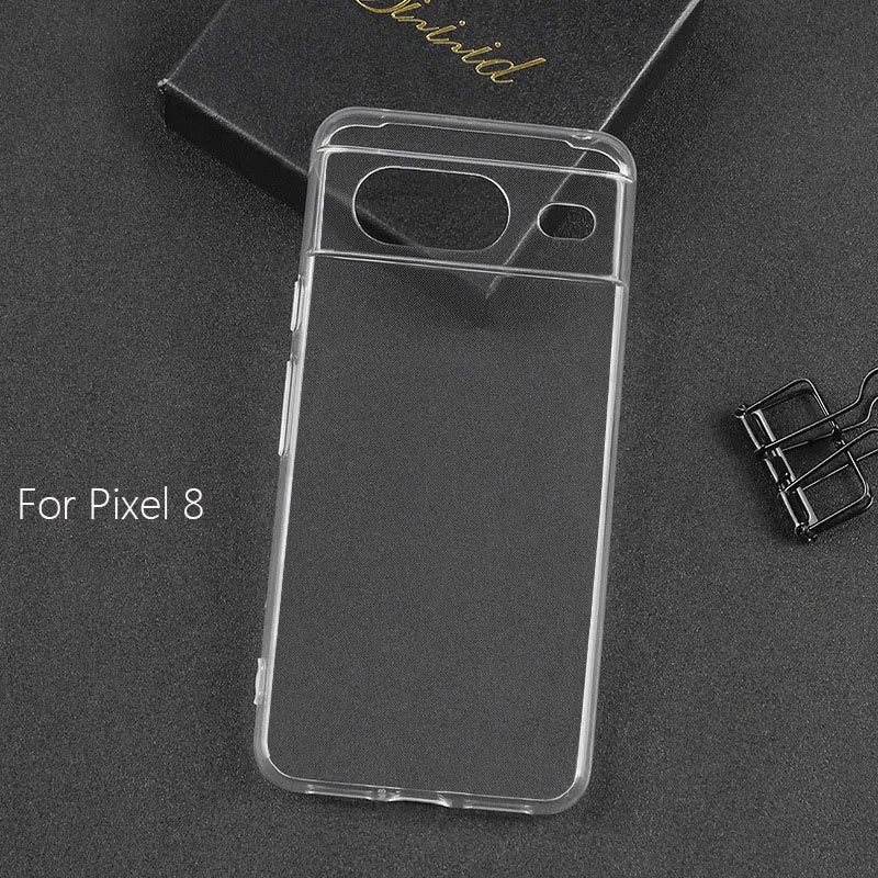 Case For Google Pixel 7 6 8 9 10 11 Pro XL 9a 10A 6A 7Pro 5G Soft TPU Clear Back Cover Phone Cases