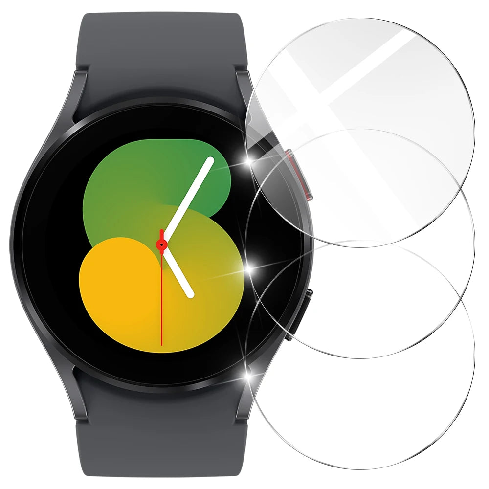 9H Tempered Glass for Samsung Galaxy Watch 9/8/7/6/5/4 40/44mm Classic 47mm Pro Screen Protector Anti-scratch Film Accessories