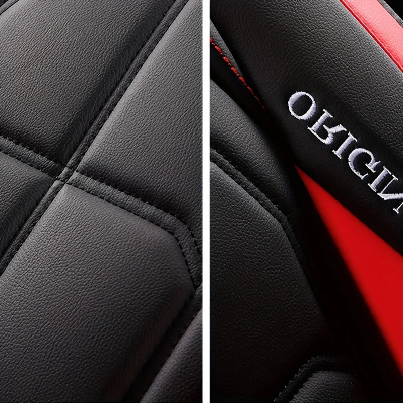 All inclusive seat cover, full leather car seat cushion, Driver's seat cover or passenger seat cover, all season universal pad