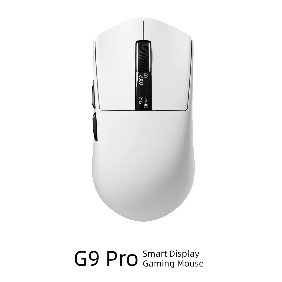 59g/64g Lightweight Wireless Gaming Mouse 12000DPI PAW3311 Triple Mode RGB Magnetic Charging Dock LED Display Rechargeable Gaming Mice