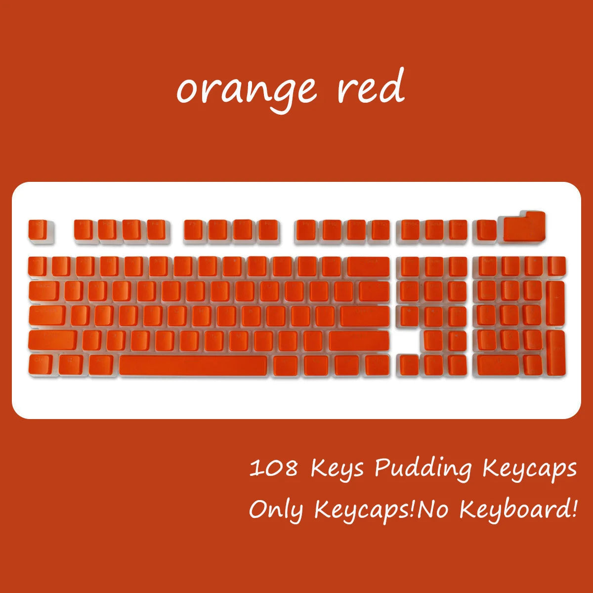 OEM Profile PBT Keycaps 108 Keys Pudding Keycap For Cherry MX Switch Mechanical Keyboard RGB Gamer backlit Key Caps Custom DIY