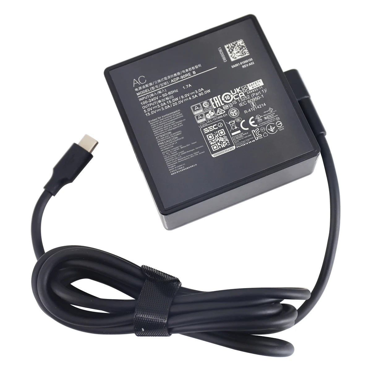 20V 4.5A 90W ADP-90RE B USB-C Type-C AC Adapter Laptop Charger For Asus M5402RA S5402Z UX5400ZF M3402RA M3402QA UX5400ZB S5602ZA