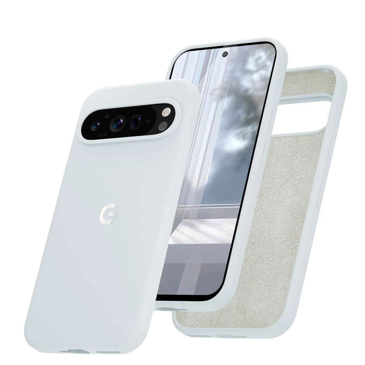 Matte Soft Liquid Silicone Slim Case for Google Pixel 8 9 10 11 Pro XL 6 7 8A 9A 10A 7A 6A Skin Feel Pure Color Ultra Thin Cover