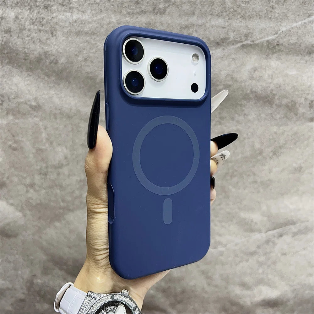 Luxury Official Original Silicone For Magsafe Magnetic Case For iPhone 17 Air 16 15 14 13 12 11 17 Pro Max Must Haves Cover
