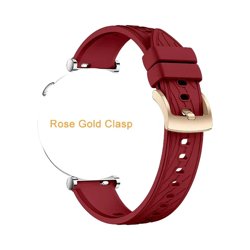 18mm Band for Xiaomi S4 41mm Sport Breathable Adjustable Band for Xiaomi S4 41mm Men Women Rubber Accessroeis Watch Strap