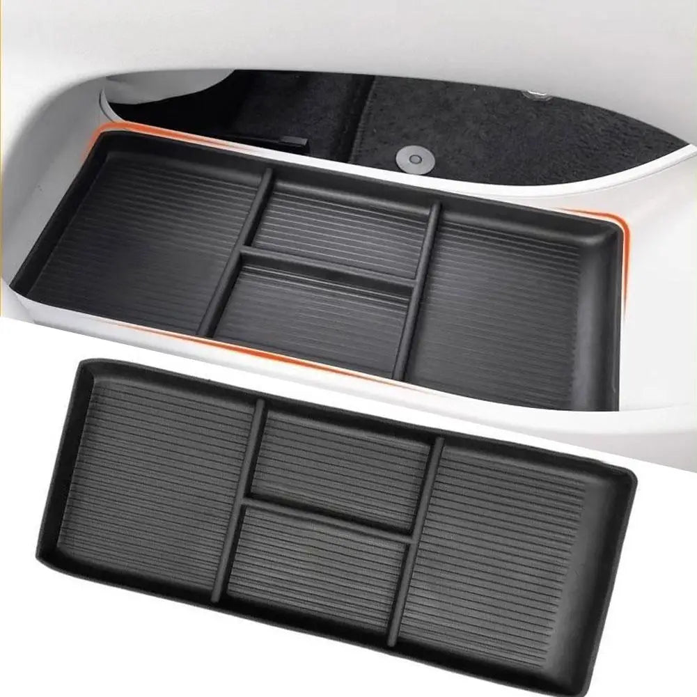 For Geely EX2 2025 2026 Car Interior Storage Box Center Console Lower Storage Tray Partitioned Car Armrest Organizer Box