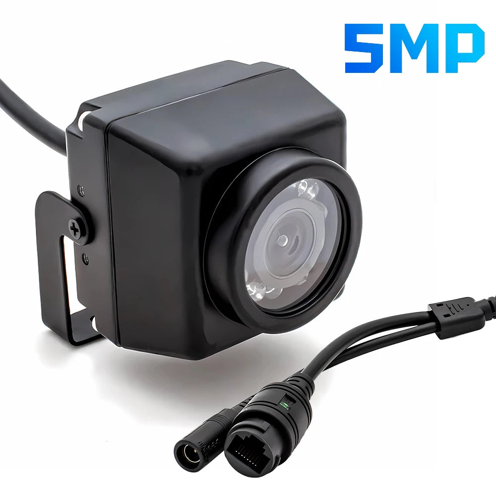 WGWK 4K Mini IP67 Waterproof POE IP Camera 3/4/5/8MP Night Vision Webcam Onvif H.265 Outdoor Motion Detection Security Camera