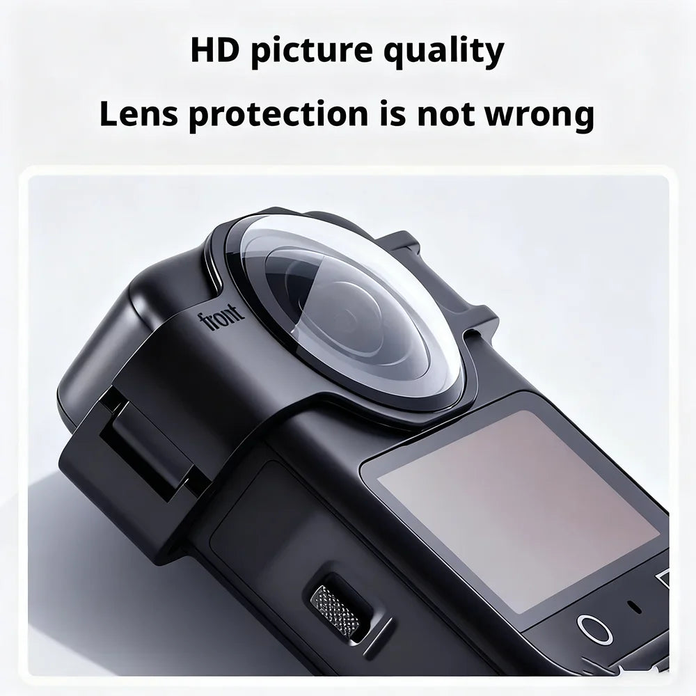 For DJI OSMO360 Optical Plastic Lens Protector Anti Scratch Camera Lens Protection Cover