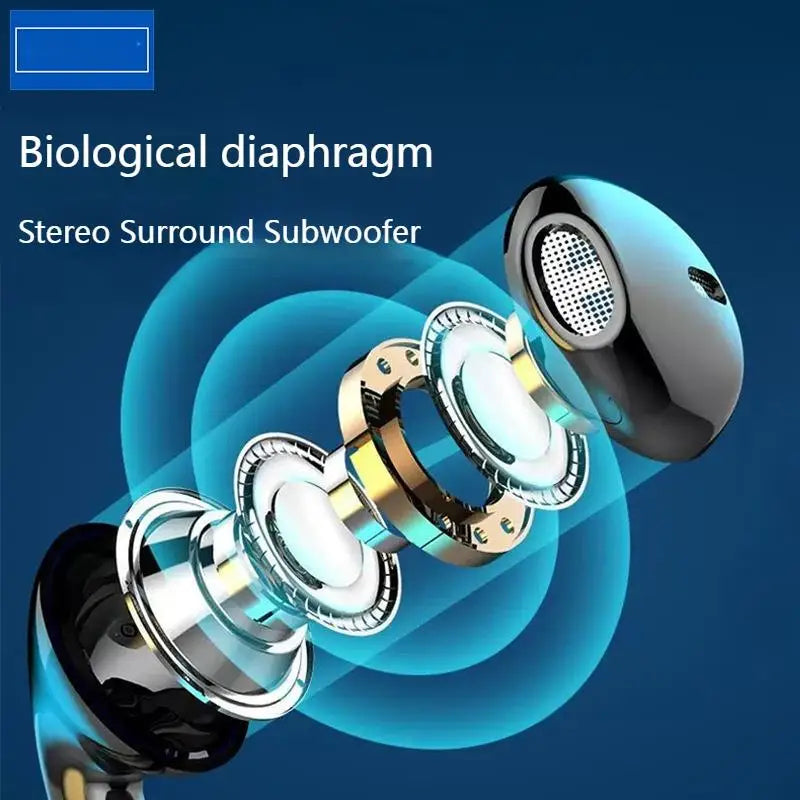 Super Power Wireless Headphones HIFI Sound Bluetooth Earphones Neckband Magnetic Earbuds Waterproof Sports Headsets with HD Mic