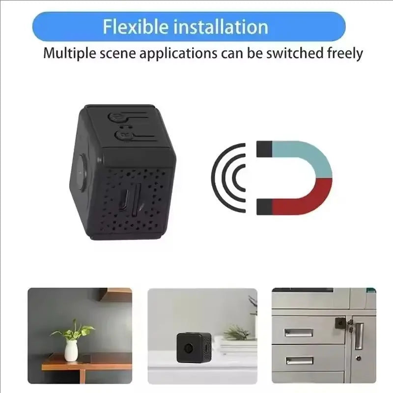1080p Mini Camera Home Small Wireless Wifi Camera Outdoor Upgraded Baby Pet Motion Detection Security Night Vision Camera