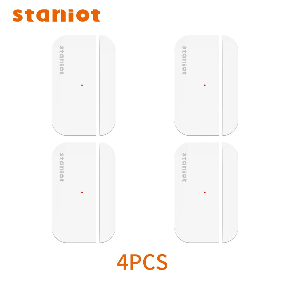 Staniot Door Sensor Wireless Smart Home Security Window Detector 5-Year Battery Life Door Open Closed Magnetic Contact Sensor
