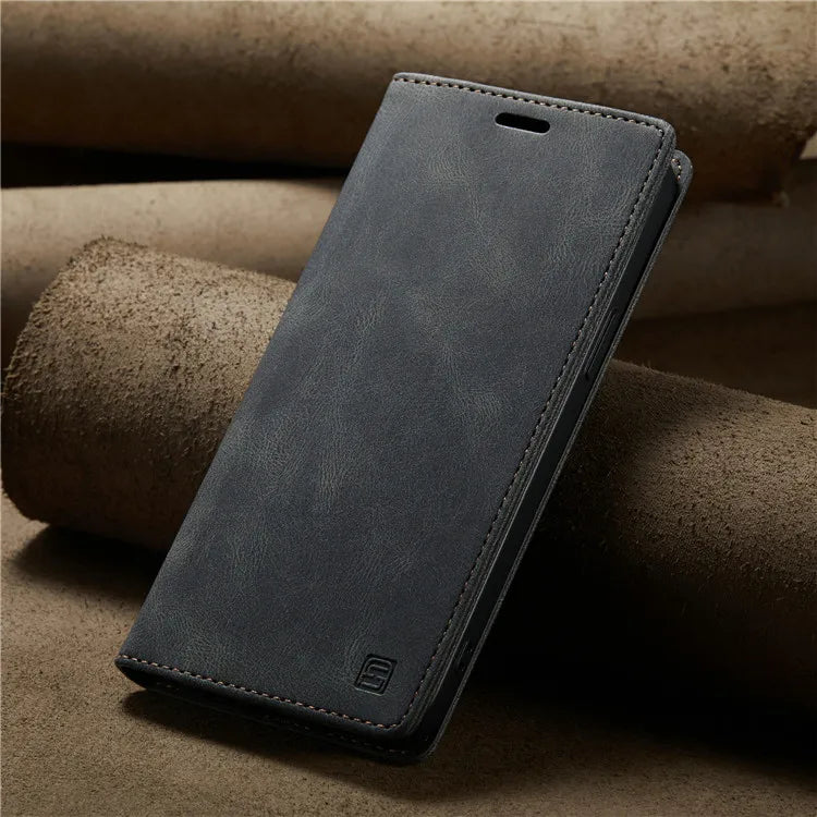 Leather Flip Phone Case For Samsung Galaxy S26 S10 Plus S20 S21 FE S22 S23 S24 S25 Note 20 Ultra Wallet Bracket Protect Cover