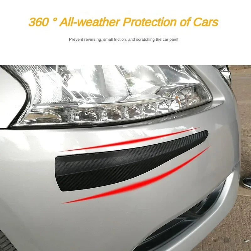 Universal Front Rear Bumper Corner Protector Guard Car Anti-collision Protection Decoration Strip Car Accessories New