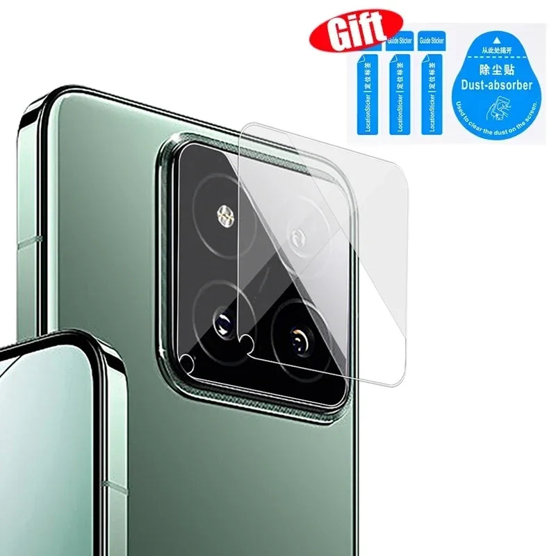 1-5PCS Camera Lens Protective Film For Xiaomi 14 Full Coverage Lens Protector HD Anti-scratch Tempered Glass For Xiaomi Mi 14 5G