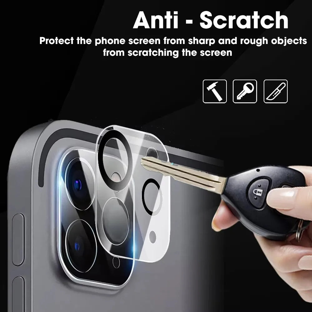 1-3Pcs HD Back Camera Lens Protectors Tempered Glass for Apple IPad Pro M5 M4 11 13 12.9 2025 Full Cover Lens Film Scratch Proof