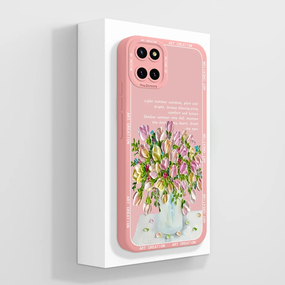 For Samsung Galaxy Note 10 Lite Case Butterfly Back Covers For Samsung Note10 Lite 10Lite Soft Liquid Silicone Phone Housing