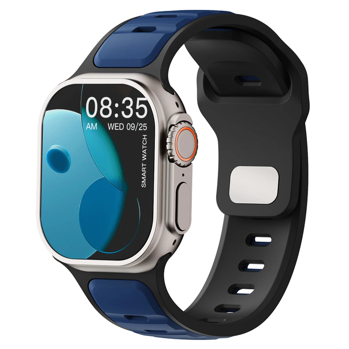 For Iwatch Series 11 10 9 8 7 6 5 4 SE3 Ultra 3/2 Silicone Strap Sports Band for Apple Watch 49mm 46mm 45mm 44mm 42mm 41mm 40mm