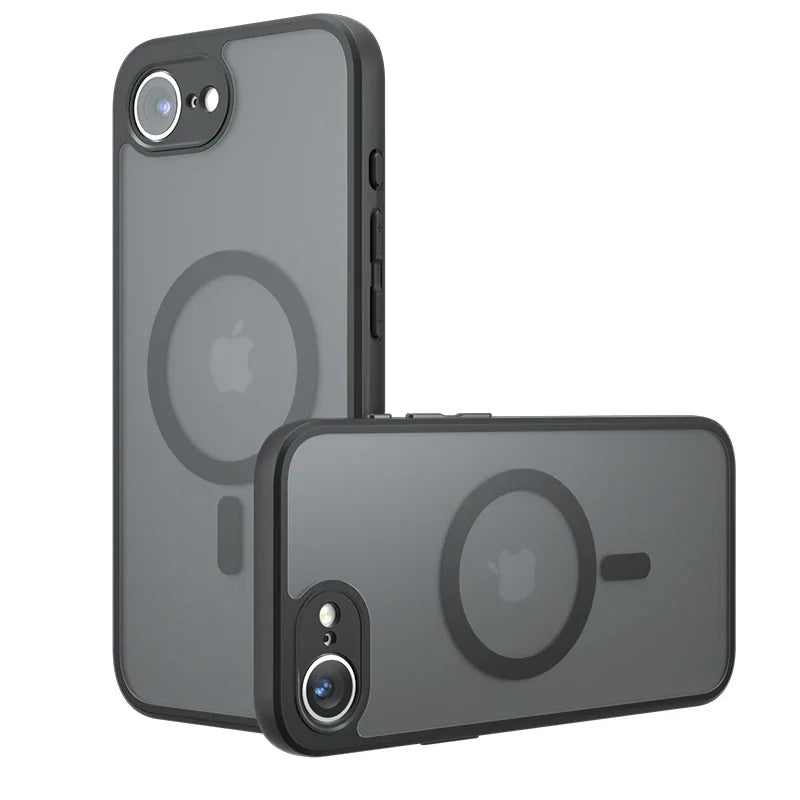 For iPhone 17E Magsafe Magnetic Wireless Charging Case For iPhone 16E iPhone16E SE 2025 5G Shockproof Matte Back Cover Coque