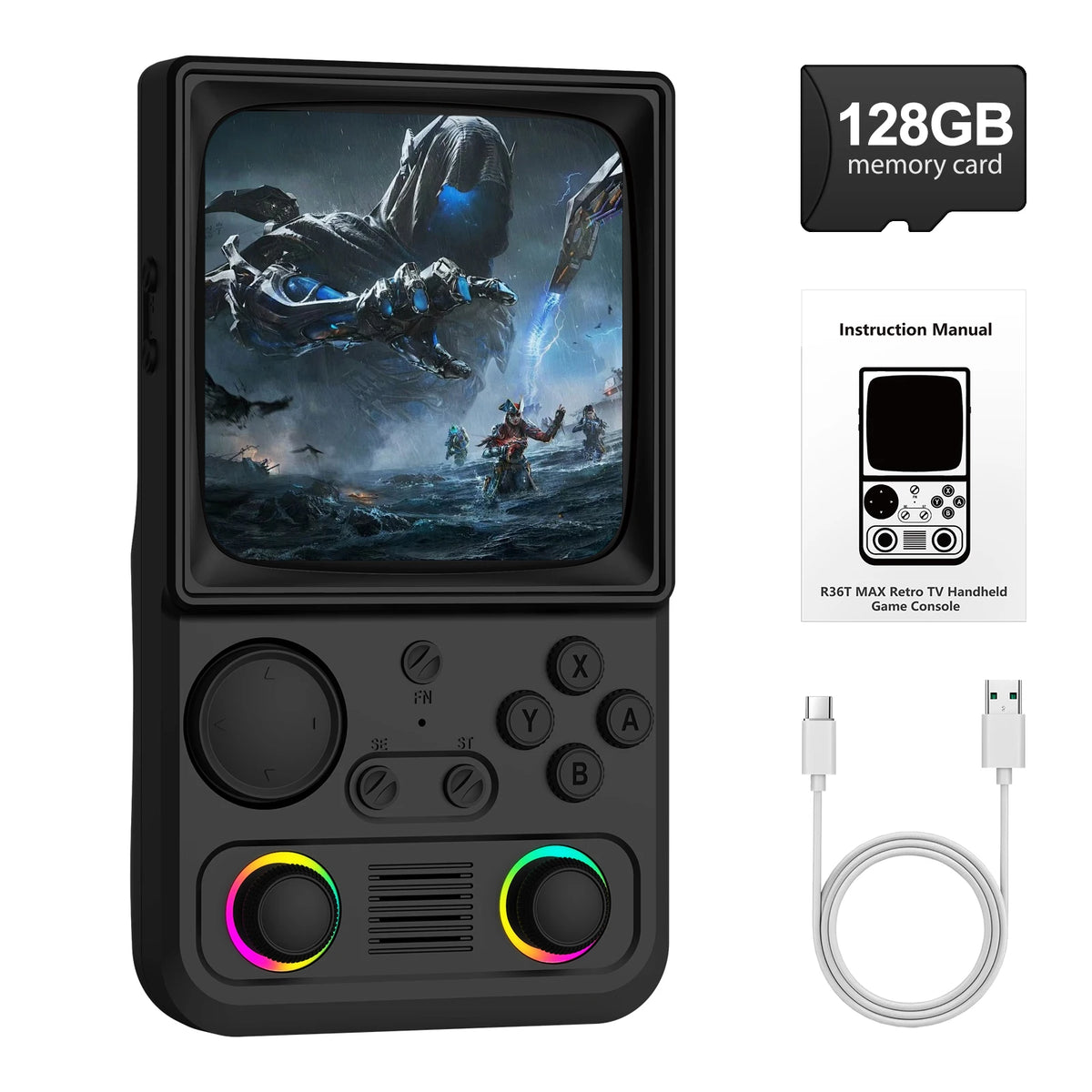 AISLPC RG40 MAX Handheld Game Console 64/128G 4.0" IPS Screen 5G Portable Pocket Game Player