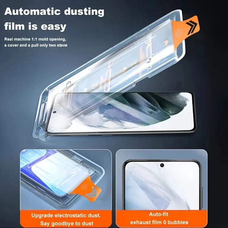 One-Click Dust Free Glass For iPhone Duo Glass Oleophobic Screen Protector Film For APPLE iPhone Duo Tempered Glass Fold Ultra