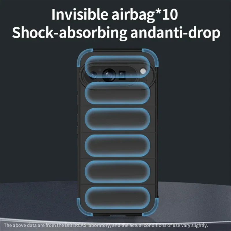 New Shockproof Case For Google Pixel 9A 9 Pro XL Funda Soft Silicone Back Coque For Google Pixel 8 7 Pro 8A 7A 6A Cover
