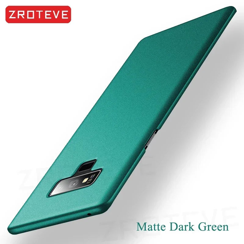 For Samsung Note9 ZROTEVE Slim Hard PC Matte Cover For Samsung Galaxy Note 20 8 9 10 Plus S20 S21 FE S22 S23 S24 S25 Ultra Case