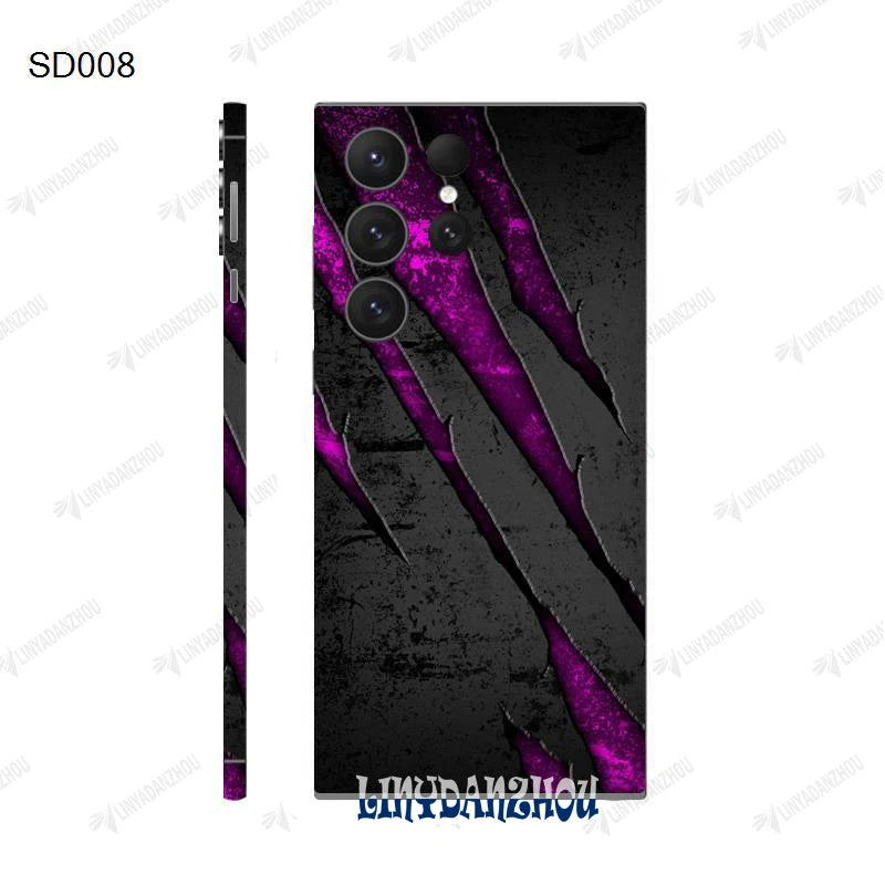 Skin for Samsung Galaxy S26 S24 S23 S22 S25 Ultra Note20 Decals Back Film Cover Screen Protector Wrap Ultra Thin Sticker