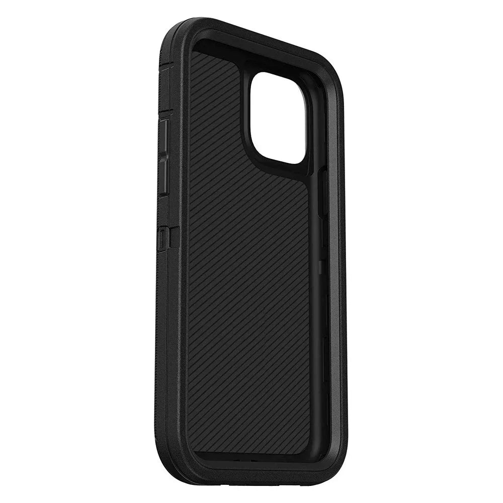Luxury OTT Armor BOX Phone Case for IPhone 17 Air 16 15 14 Plus 13 12 Pro Max Soft Bumpers with Belt Clamp Protective Hard Cover