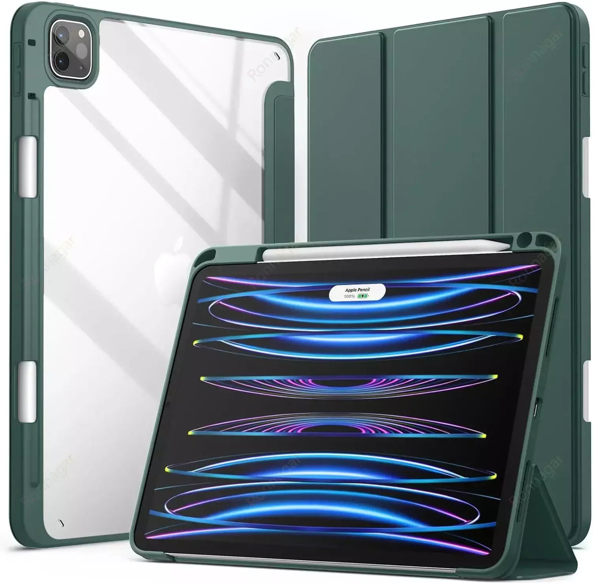 Smart Case for iPad A16 A19 12th 11th Gen 2026 2025 2024 Air11 13 M4 M3 Air 8 7 6 Air 5 4 Pro11 13 M4 M5 M2 10th 9 8 7 10.2 10.5