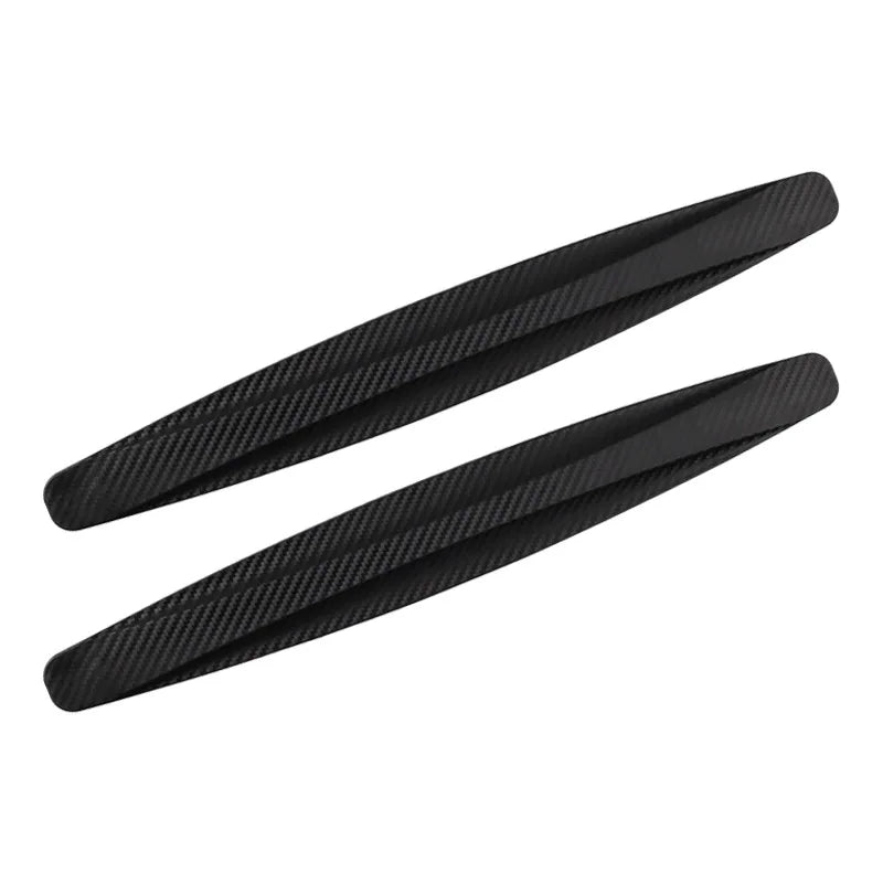 2Pcs Universal Anti-Collision Protector Rubber Car Door Products Auto Front And Rear Corner Bumper Cover Guard Lip Strip Sticker