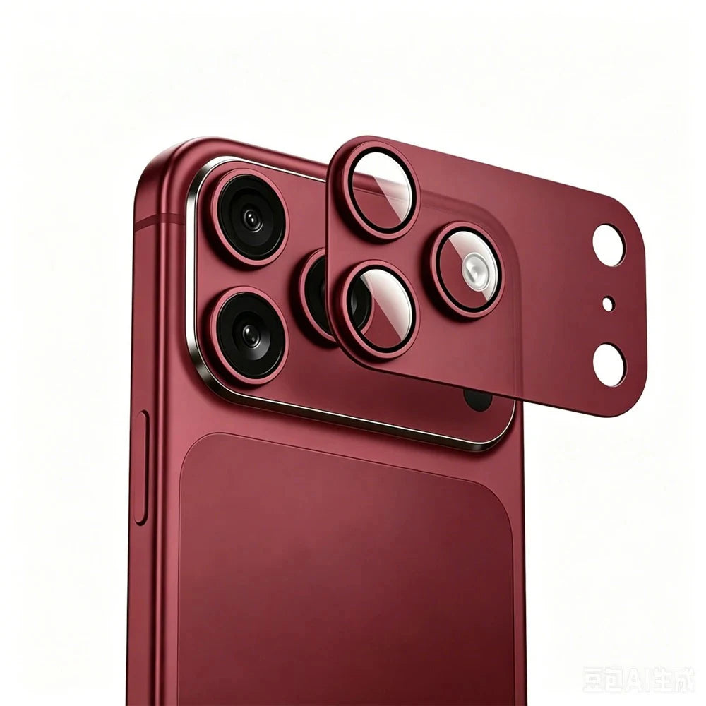 1pc Protective Film for iPhone 17 18 Pro Max/iPhone 17 18 Pro/17 Air 18 Fold Full Coverage Camera Lens Protector Metal Frame