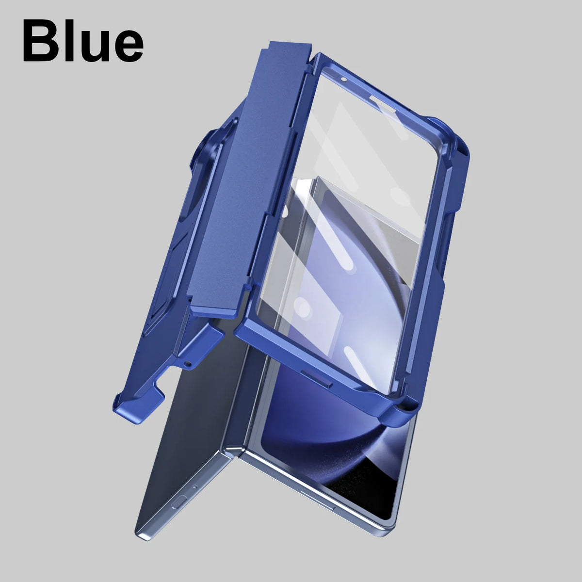 Suitable for Samsung Fold7/Fold6/Fold5/Fold4/Fold3 Stand, Stylus, Tempered Glass Full-Cover Protective Folding Phone Case