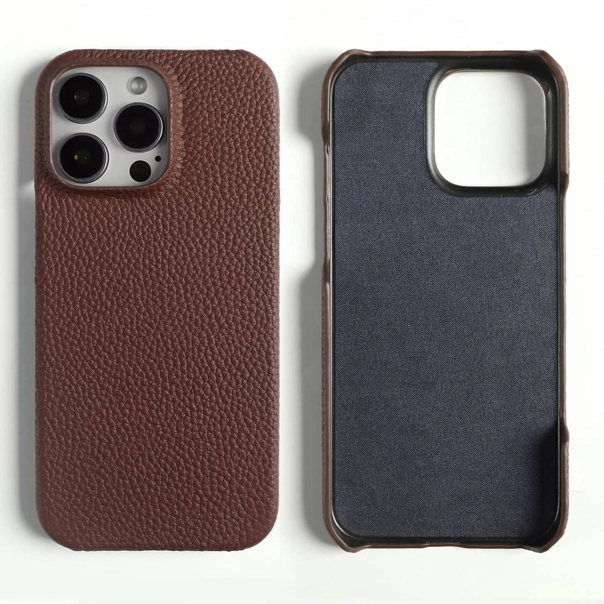 For iPhone 13 Pro Case Luxury Genuine Leather Cover Back Etui Coque Shockproof for Funda IPhone14 XR XSMax 15 7 8Plus 12 Carcasa