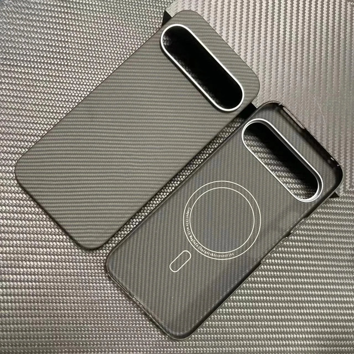 600D Real Aramid Kevlar Carbon Fiber Phone Case For Magsafe Google Pixel 10 9 Pro XL Ultra-thin Wireless Charging Protect Cover