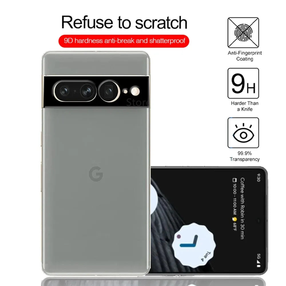 3PCS Camera Lens Protector for Google Pixel 8 Pro 7 6 Pro DYM Case Friendly Camera Lens Cover Tempered Glass Google Pixel 7a 8a