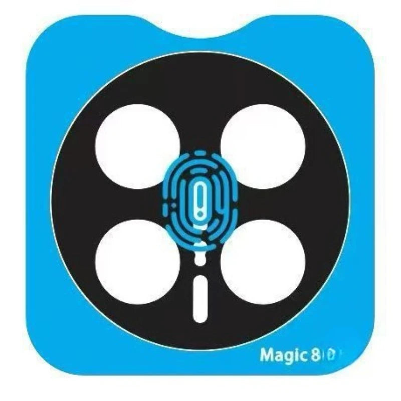 3D Camera Protectors for Honor Magic V6 V5 Magic8 Magic7 Pro Lite RSR X70 X9D X9C Tempered Glass Lens Cover Locator Installation