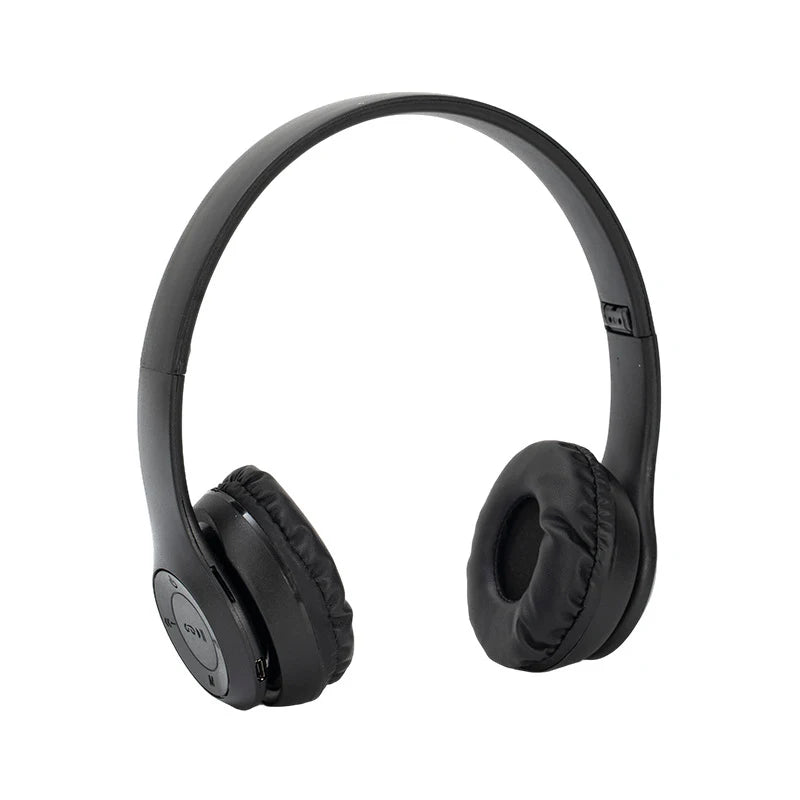 Wireless Bluetooth 5.0 Headphone Over Ear HIFI Stereo Headsets Noise Reduction Sports Gaming Earphone With Mic For Android Phone