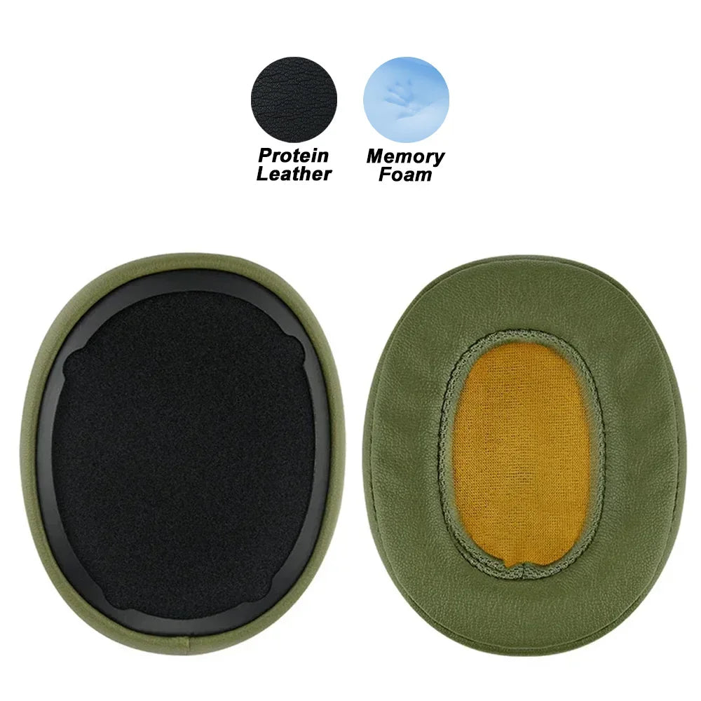 Earphone pads For Skullcandy Crusher Hesh Evo Crusher 360 Hesh 3 Wireless replacement Earpads Mesh cloth Memory Covers Sponge