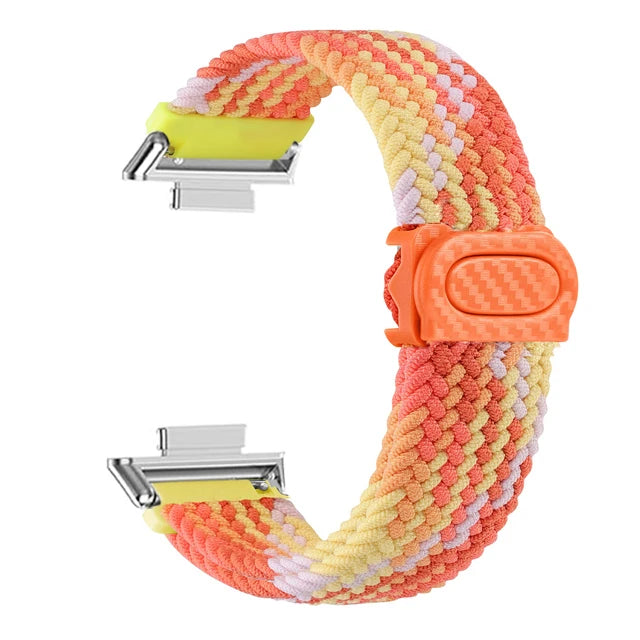 Braided Nylon for HUAWEI Watch Fit 2 Strap Smart Watch Accessories Wristband Belt Bracelet Correa for HUAWEI Watch Fit2 Band